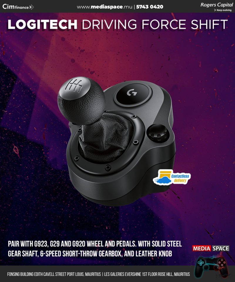 Logitech Gear shifter for G29,G920 and G923 MediaSpace