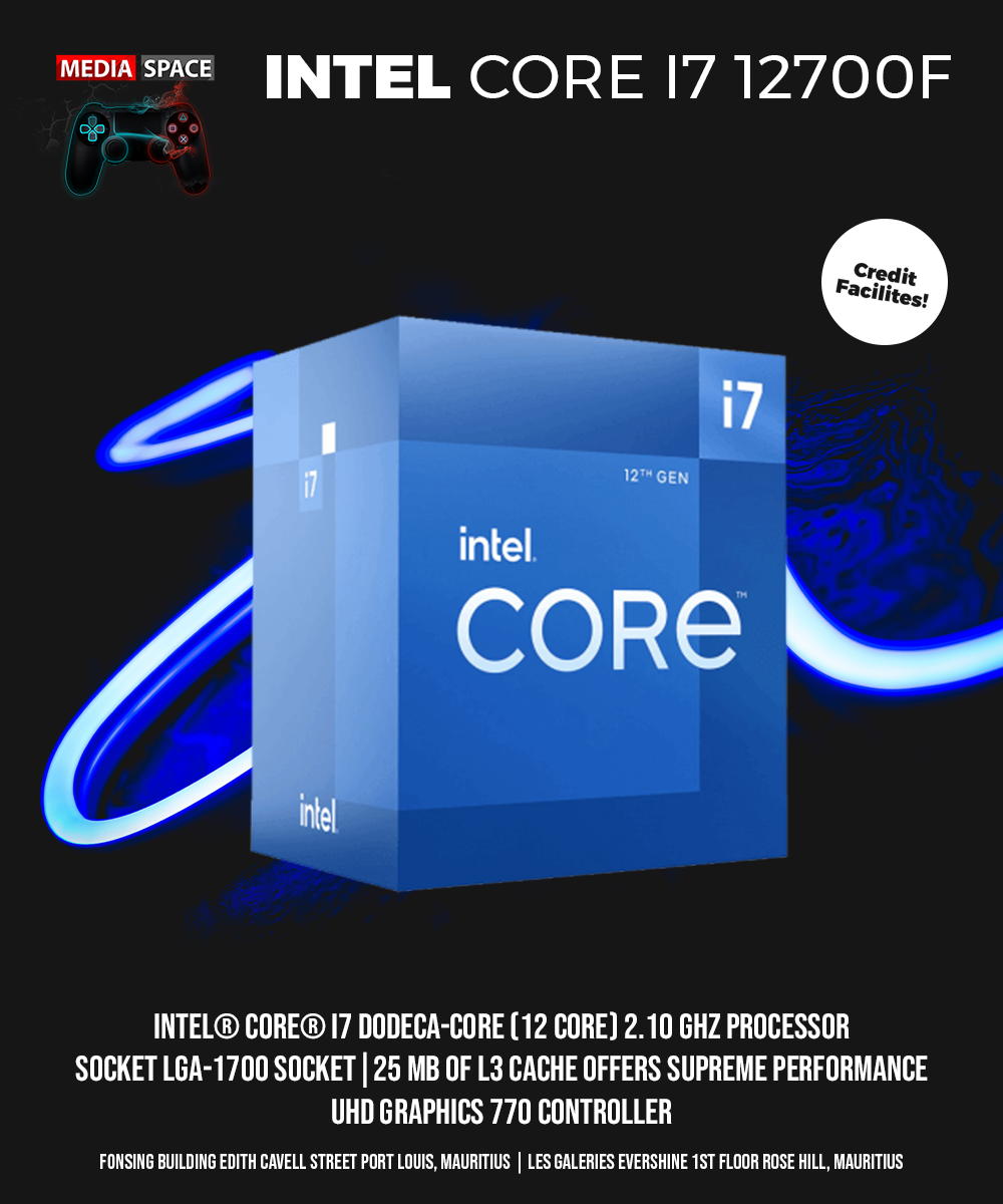 Intel Core i7-12700F 2.1 GHz 12-Core LGA 1700 Processor - MediaSpace