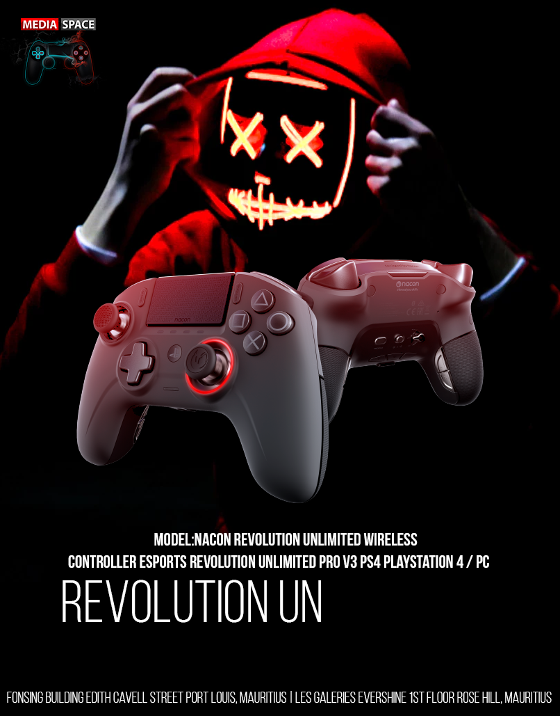 NACON Controller Esports Revolution Unlimited Pro V3 PS4