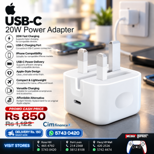 Apple USB-C 20W Power Adapter- Copy