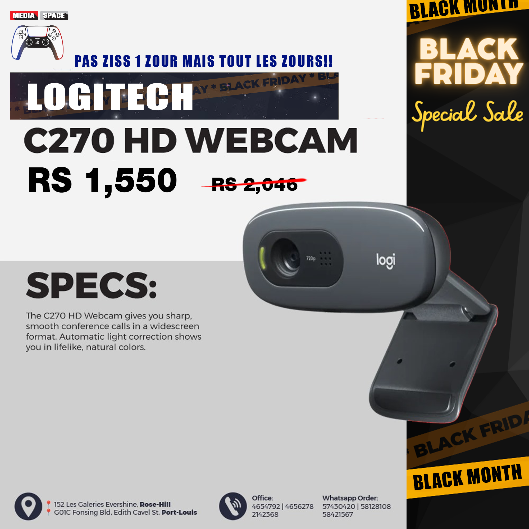 logitech c270