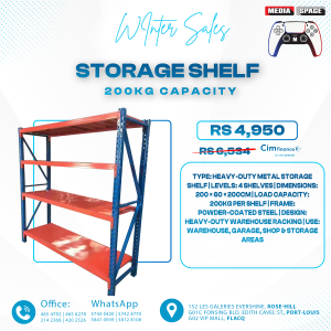 STORAGE SHELF 200KG