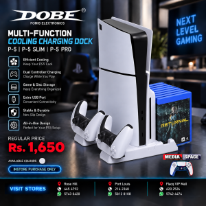 Dobe Multi-Function Cooling Charging Dock P-5\ P-5 Slim\ P-5 Pro