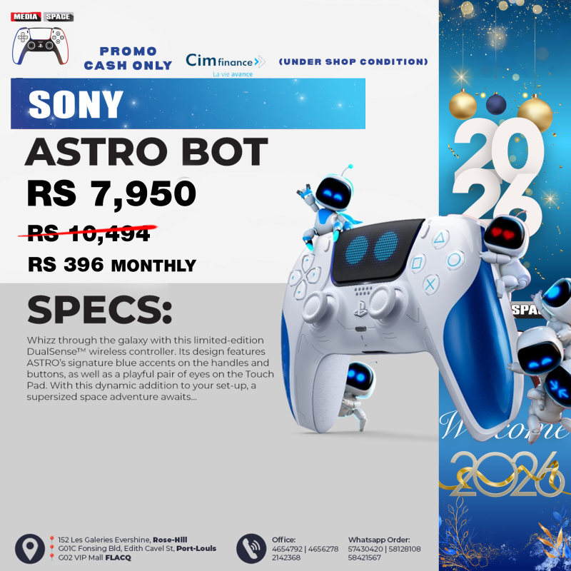 Sony DualSense ASTRO BOT LIMITED EDITION - MediaSpace