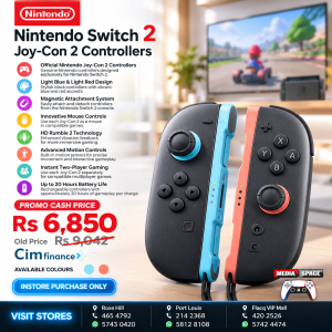 Nintendo Switch 2 Controller Joy Con 2 (L)/(R) Light Blue Light Red Bluetooth NFC Gaming Accessories