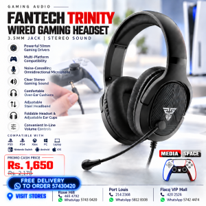 FANTECH (MH88) Trinity Wired gaming Headset Multiplatform (PS5.PS4,XBOX,PC,Mobile,Nintendo switch)