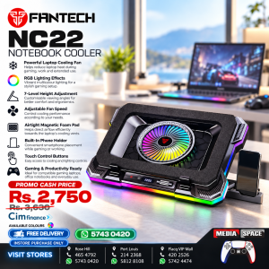 FANTECH NC22 NOTEBOOK COOLER LAPTOP COOLING PAD