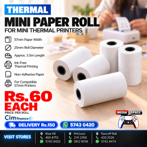Thermal Mini Paper Roll- Mini Thermal Printers