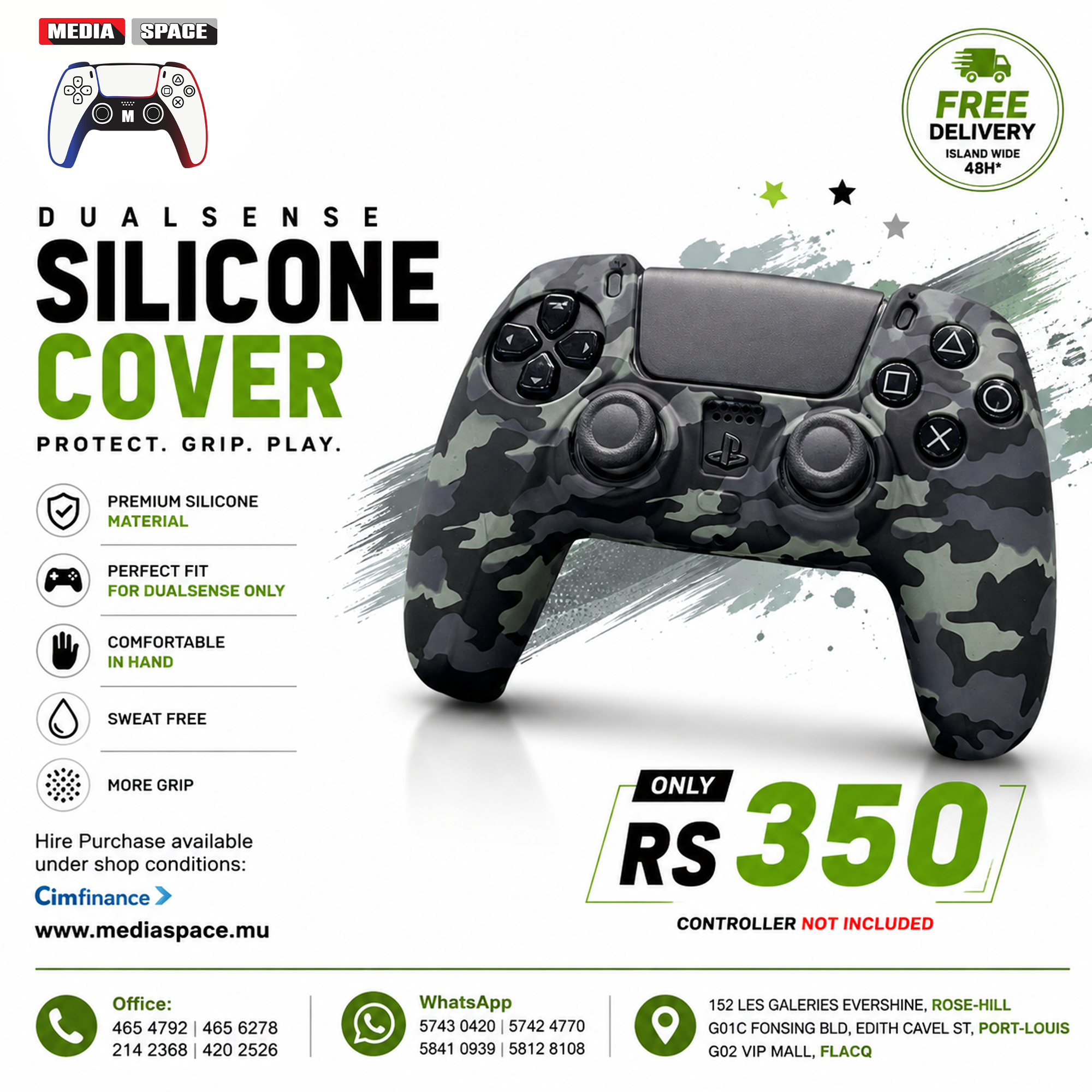 Protective Cover Silicone For Playstation 5 PS5 Dualsense - Image 12
