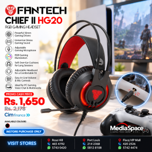 FANTECH HG20 CHIEF II Multiplatform Gaming Headset RGB ; PC, XBOX, PS5, PS4, Nintendo Switch