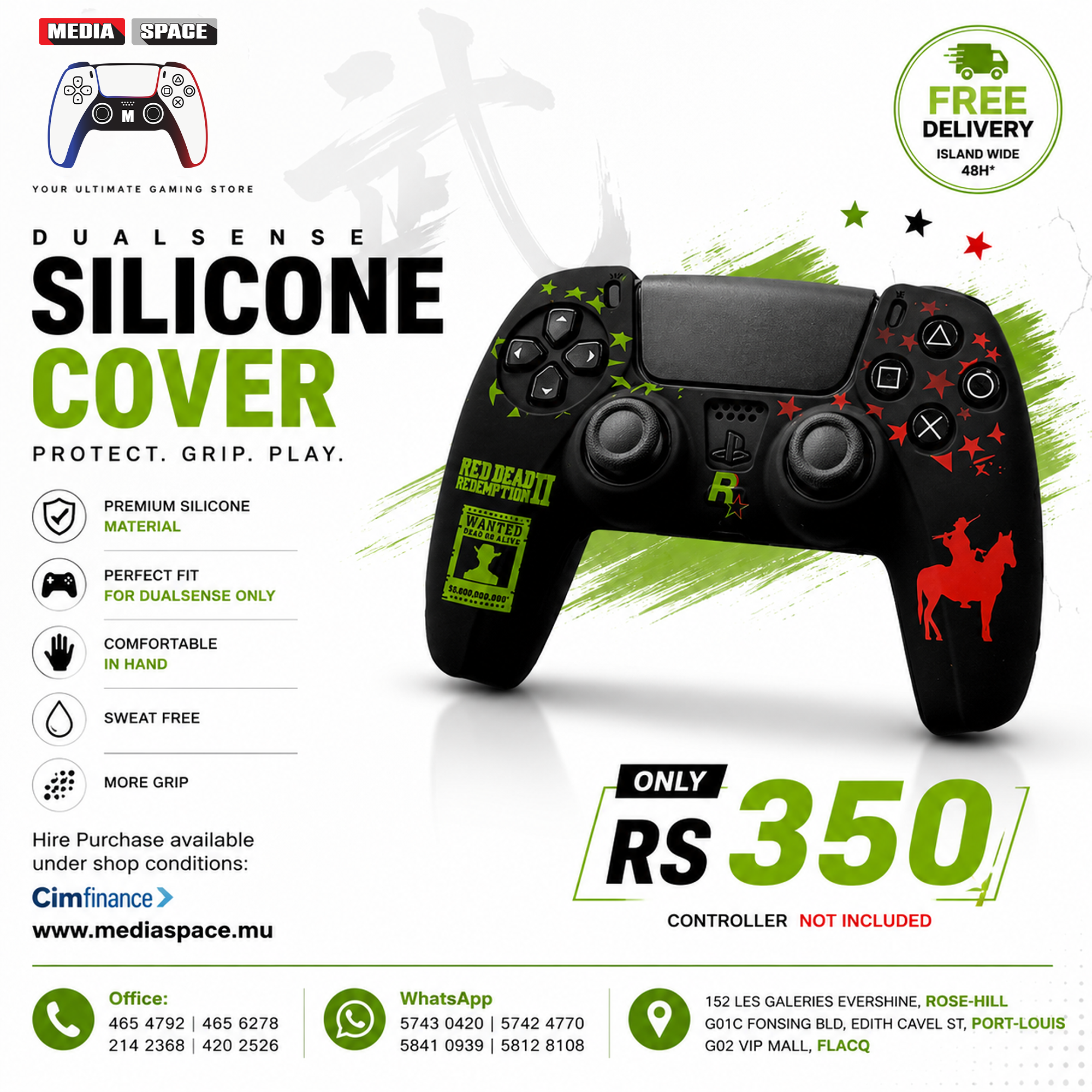Protective Cover Silicone For Playstation 5 PS5 Dualsense - Image 13