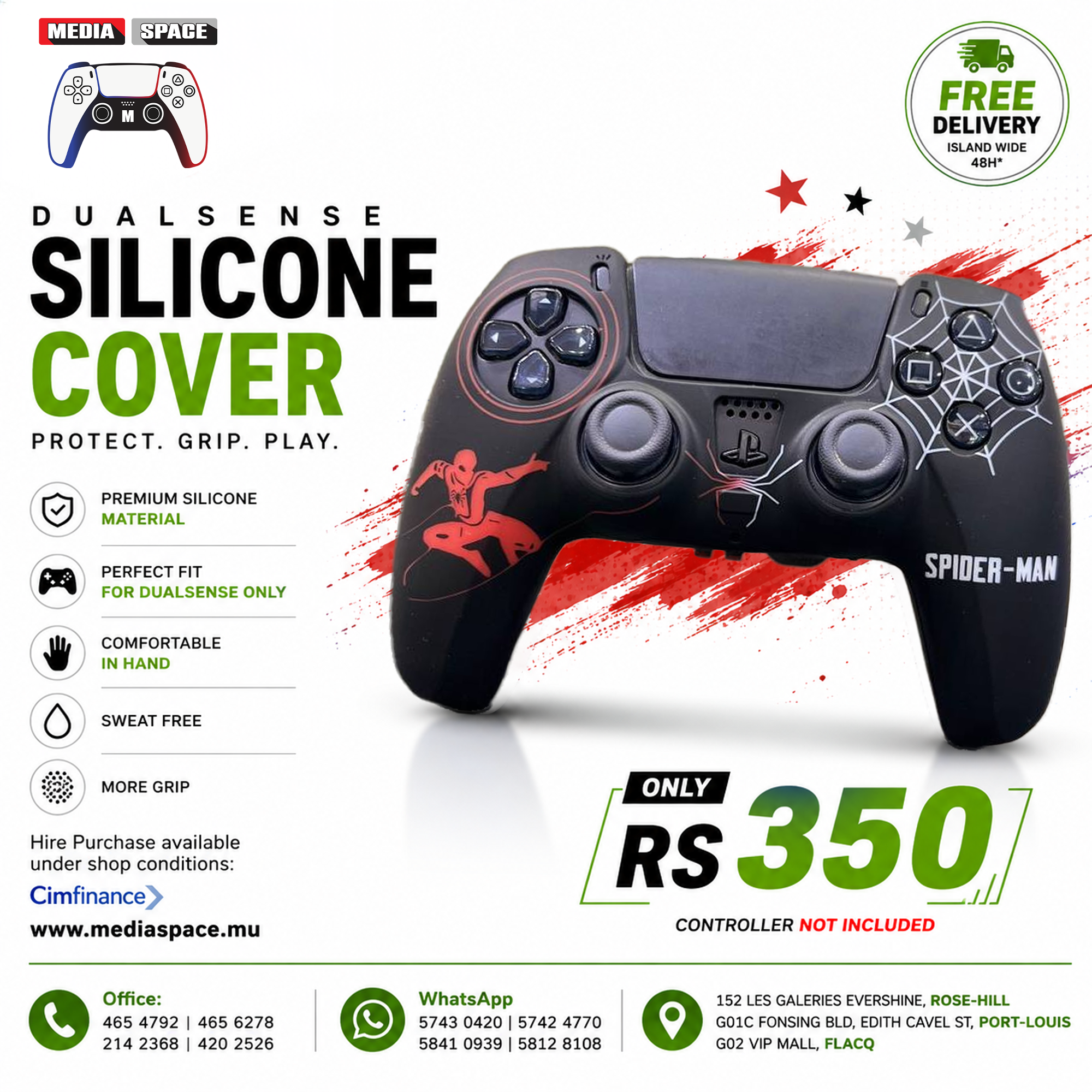 Protective Cover Silicone For Playstation 5 PS5 Dualsense - Image 10