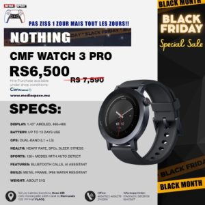 CMF Watch 3 Pro Smart Watch for Men Women, Bluetooth Call AI Smartwatch with Energy Score, Heart Rate Tracking, Sleep Monitor, GPS & 130+ Sport Modes, Fitness Tracker for Android iOS, IP68 Orange