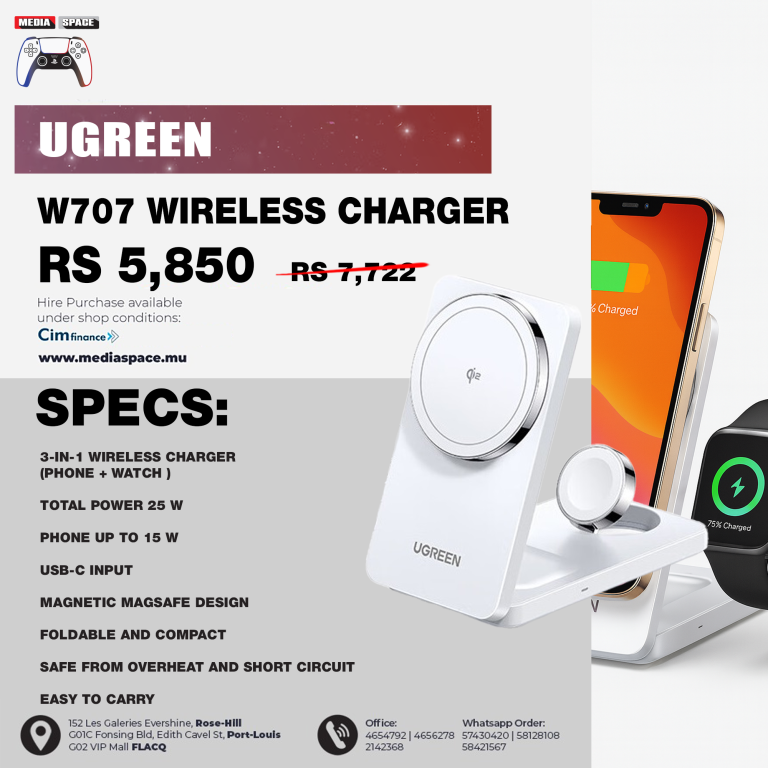 UGREEN W707 Magnetic Wireless Charger - Image 2