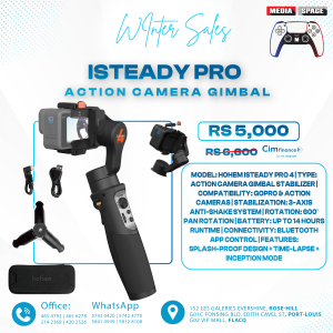 hohem iSteady Pro 4 3-Axis Gimbal Stabilizer for Gopro
