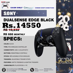 DualSense Edge Wireless Controller PS5 BLACK