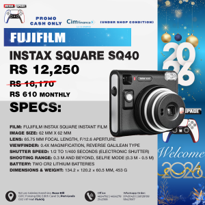 Fujifilm Instax Square SQ40 Instant Camera