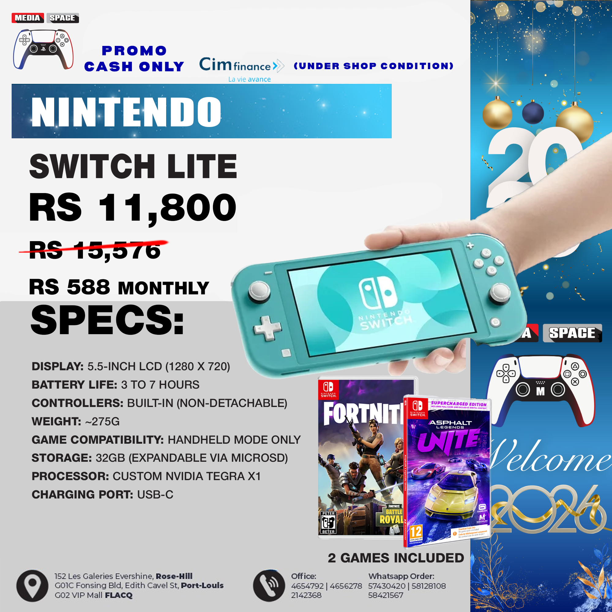 Nintendo switch Light - MediaSpace