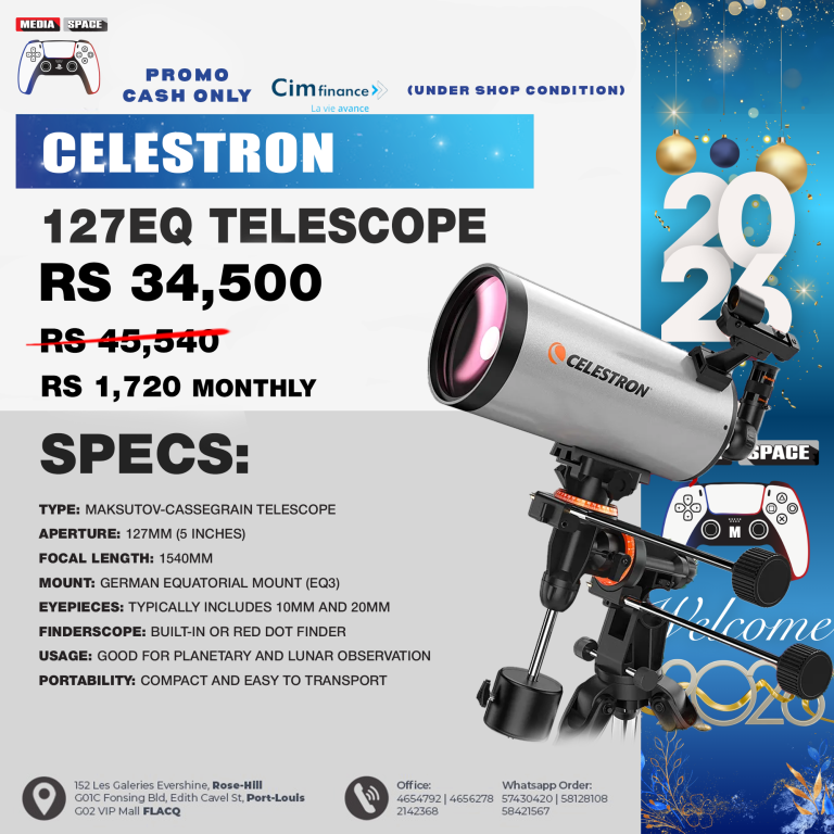 Celestron Astronomical telescope 127EQ3M-MAK5 High definition high power Equatorial instrument deep space - Image 2