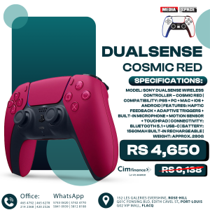 Sony DualSense Wireless Controller RED COSMIC