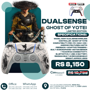DualSense® Wireless Controller - Ghost of Yotei Black Limited Edition