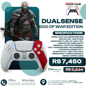 DualSense® Wireless Controller - God of War™ 20th Anniversary Limited Edition