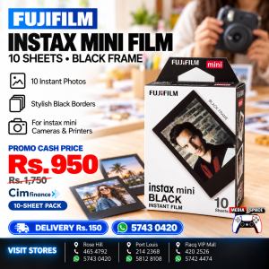 instax mini instant film 10sheet Black film