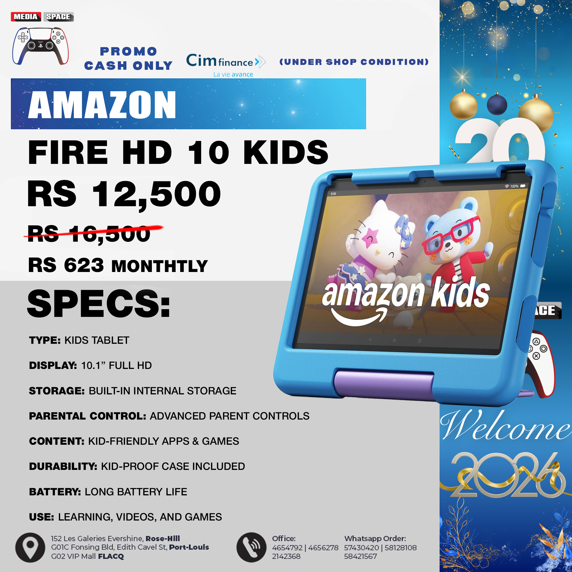 Amazon Fire HD 10 Kids Pro tablet (newest model) ages 6-12. Bright 10.1" HD screen, includes ad-free content, robust parental controls, 13-hr battery and slim case for older kids - Image 2