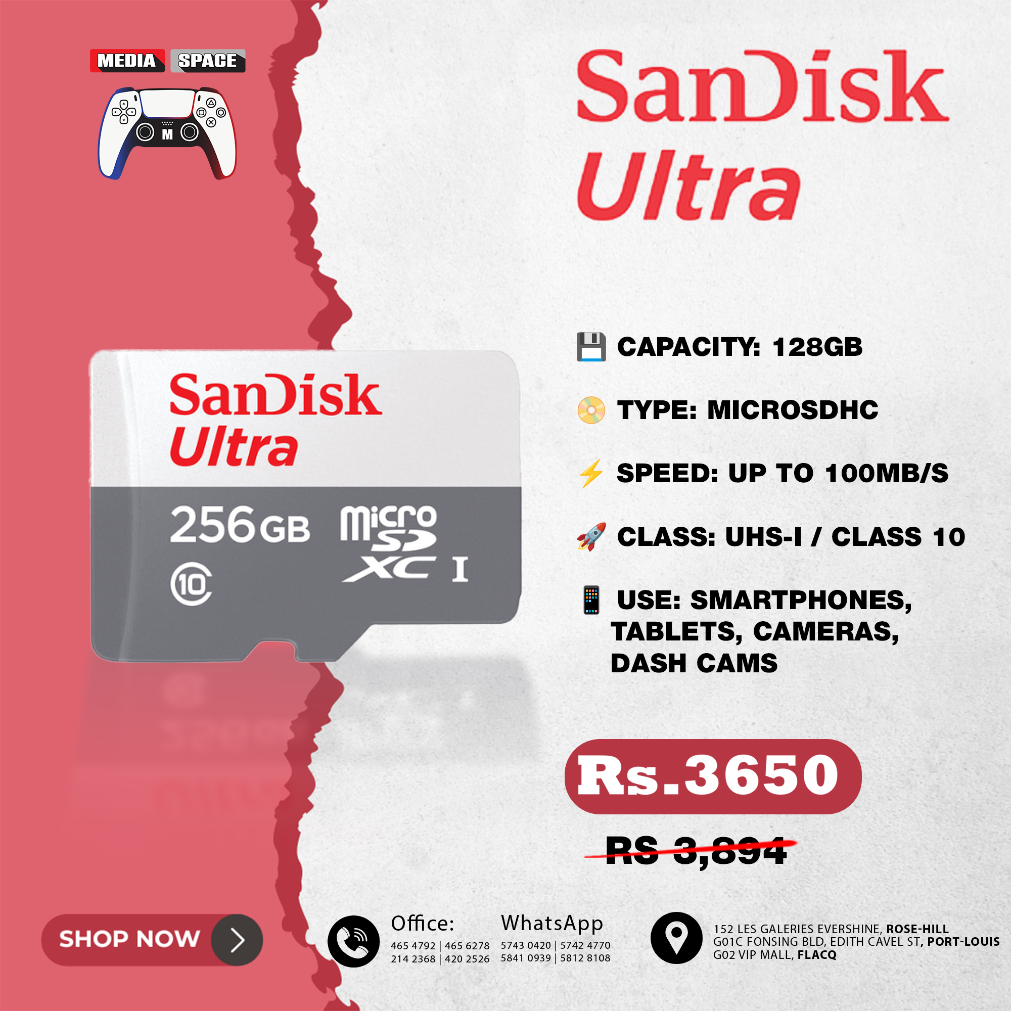 Sandisk Ultra Micro SDXC Memory Card, C10 UHS-I - Image 7