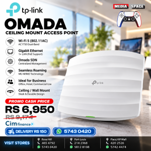 TP-Link EAP245 V3 | Omada AC1750 Gigabit Wireless Access Point | Business WiFi Solution w/ Mesh Support, Seamless Roaming & MU-MIMO | PoE Powered | SDN Integrated | Cloud Access & Omada App | White