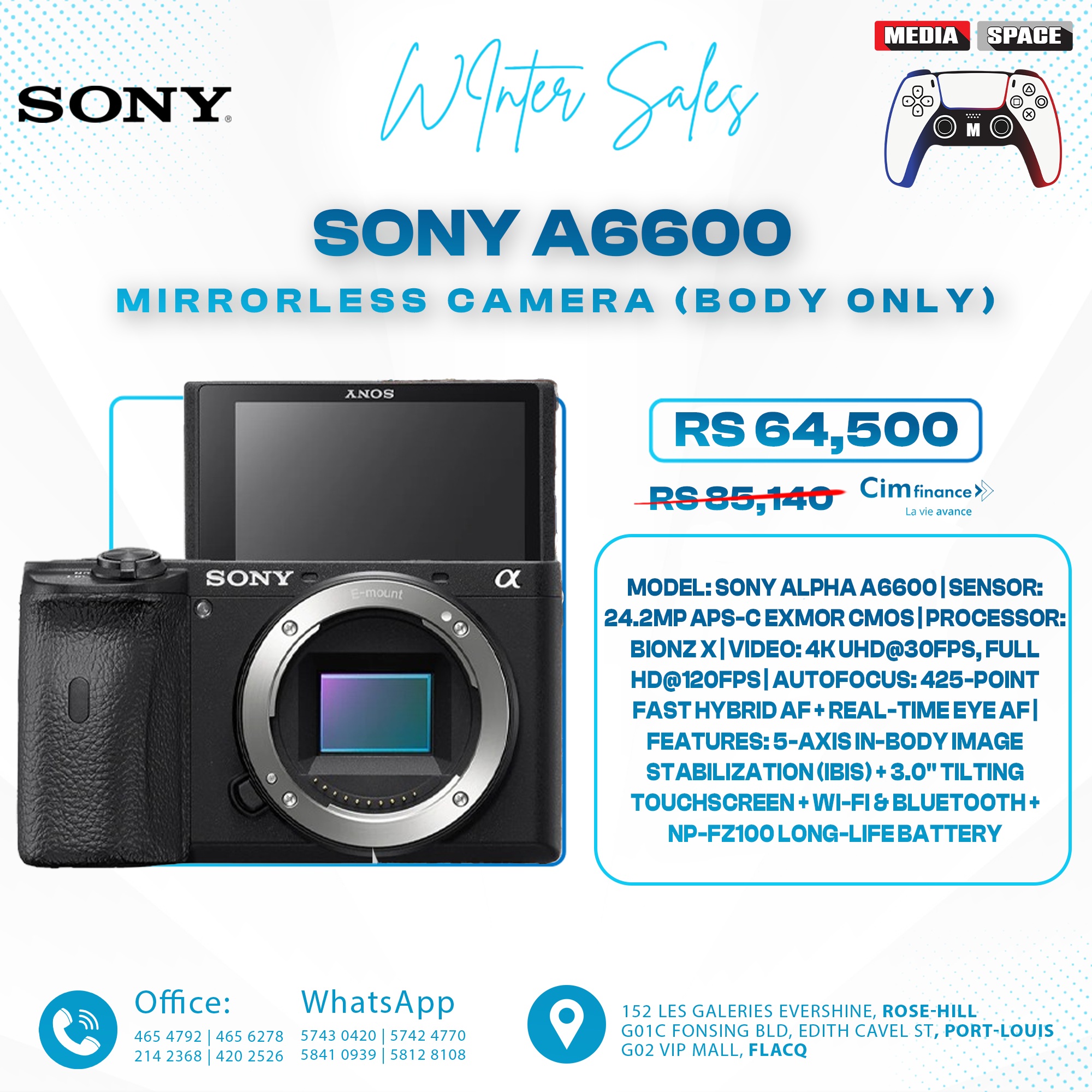 Sony Alpha 6600 BODY