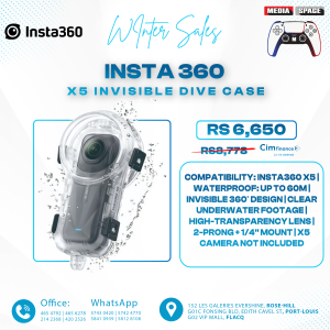 Insta360 X5 Invisible Dive Case