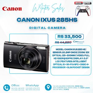 Canon PowerShot IXUS 285 HS 12X Optical Zoom Digital Camera
