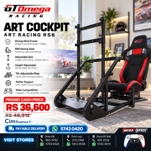 GT Omega ART Racing Simulator Cockpit - RS6 Seat