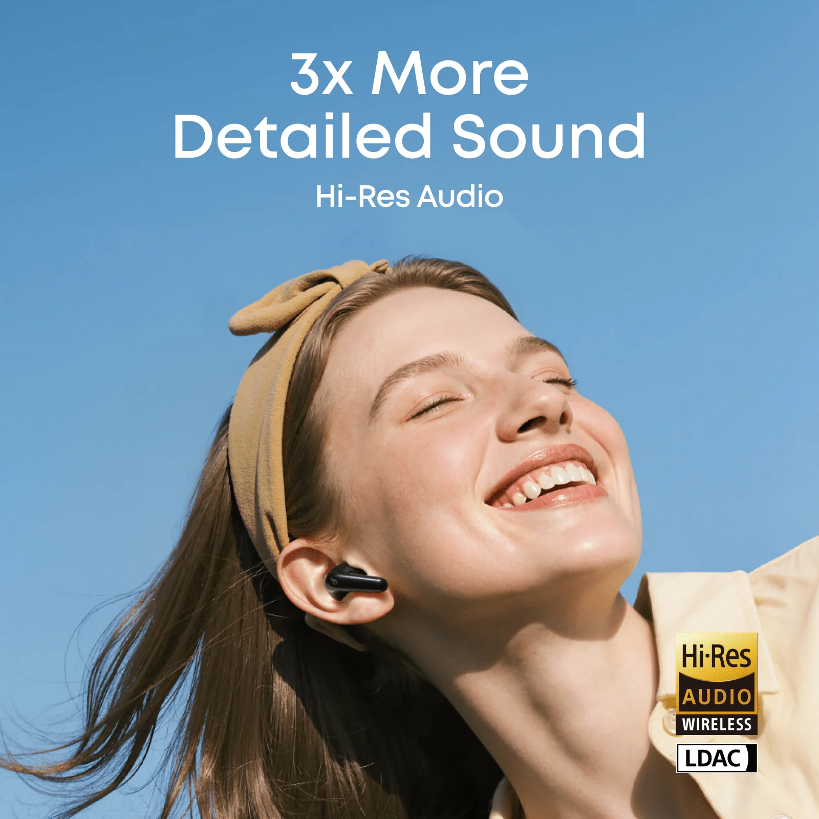 SoundCore R60i NC, 6-Mics, Real-Time (ANC) Adaptive Noise Cancelling, Hi-Res Sound, Wireless Bluetooth Earbuds, Translation Earbuds, 50H Playtime - Image 7