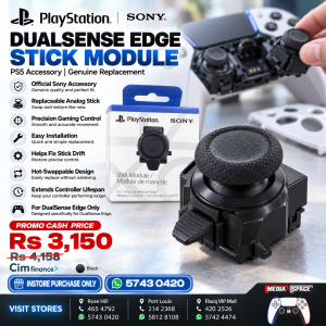 DualSense Edge Stick Module – OEM Joystick Replacement Accessories Kit for PlayStation Dual Sense PS5 Pro Controller