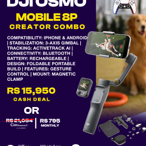 DJI Osmo Mobile 8P Creator Combo
