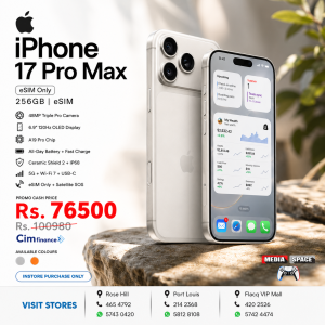 Apple iPhone 17 PRO MAX (E-SIM)
