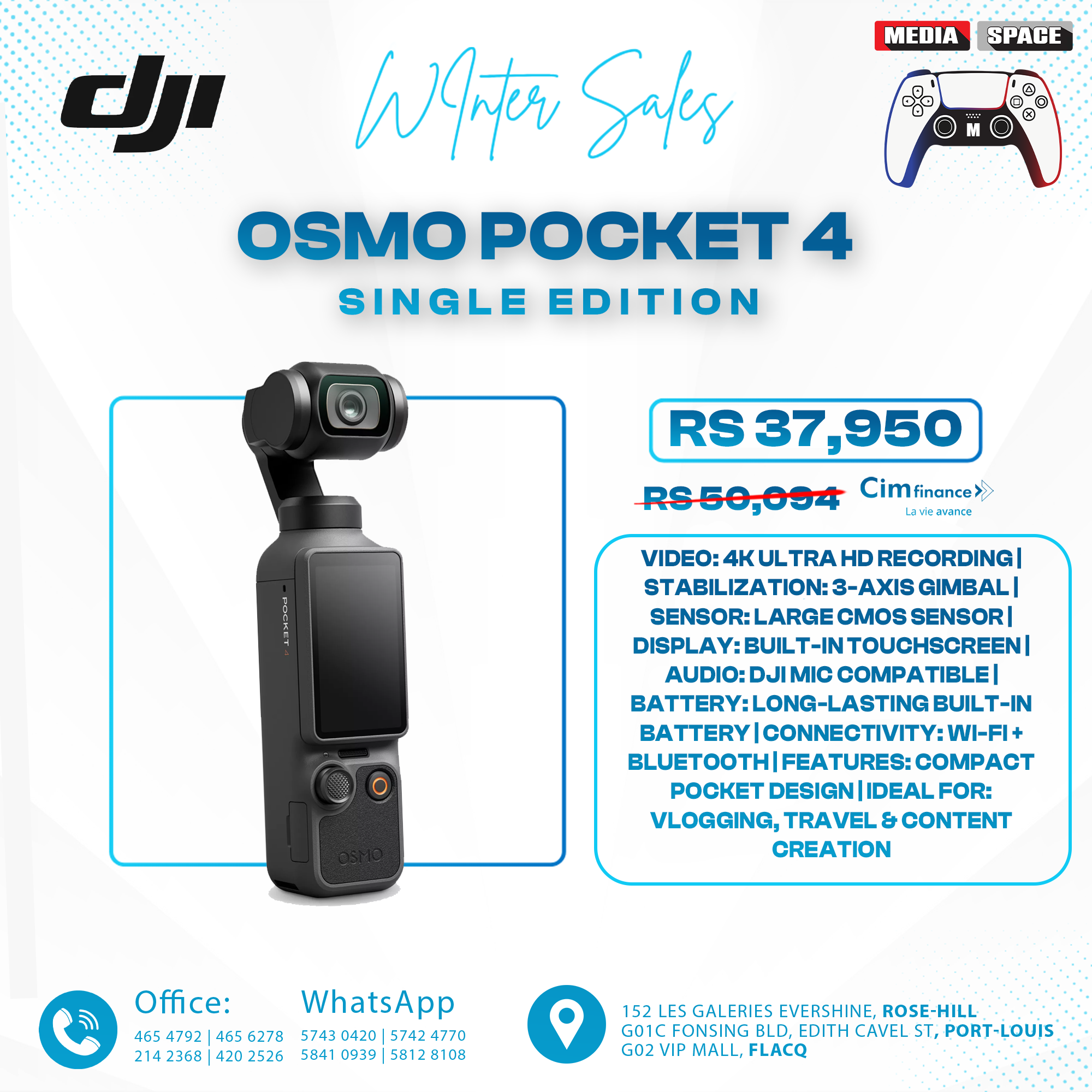 DJI Osmo Pocket 4