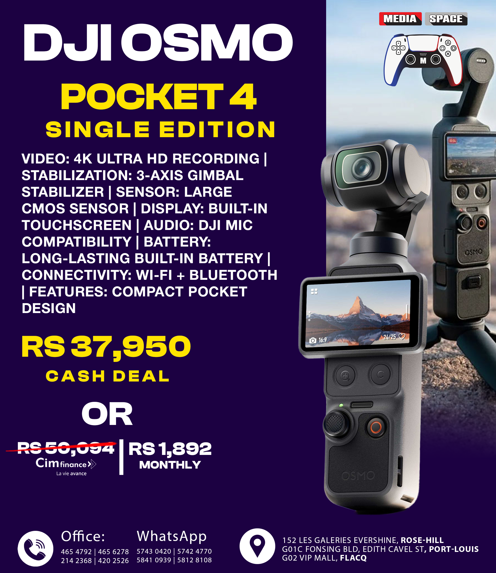 DJI Osmo Pocket 4