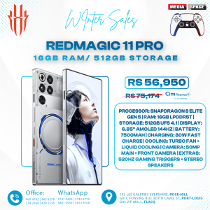 ZTE RedMagic 11 Pro, 16GB/512GB -  (Global)