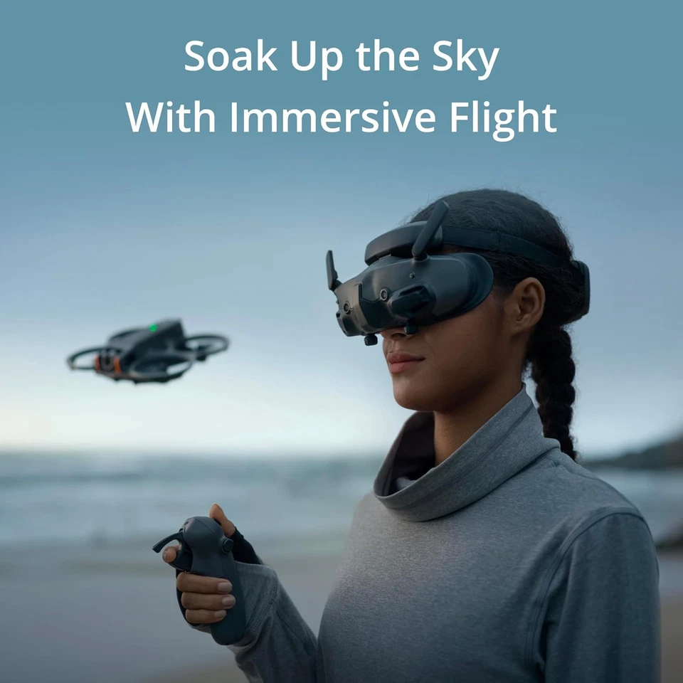 DJI Goggles 3, FPV Goggles with Stunning Micro-OLED Screens, Immersive Flight Experience, O4 HD Video Transmission, Adjustable Diopters, Wireless Streaming, Drone Goggles with Real View PiP - Image 7