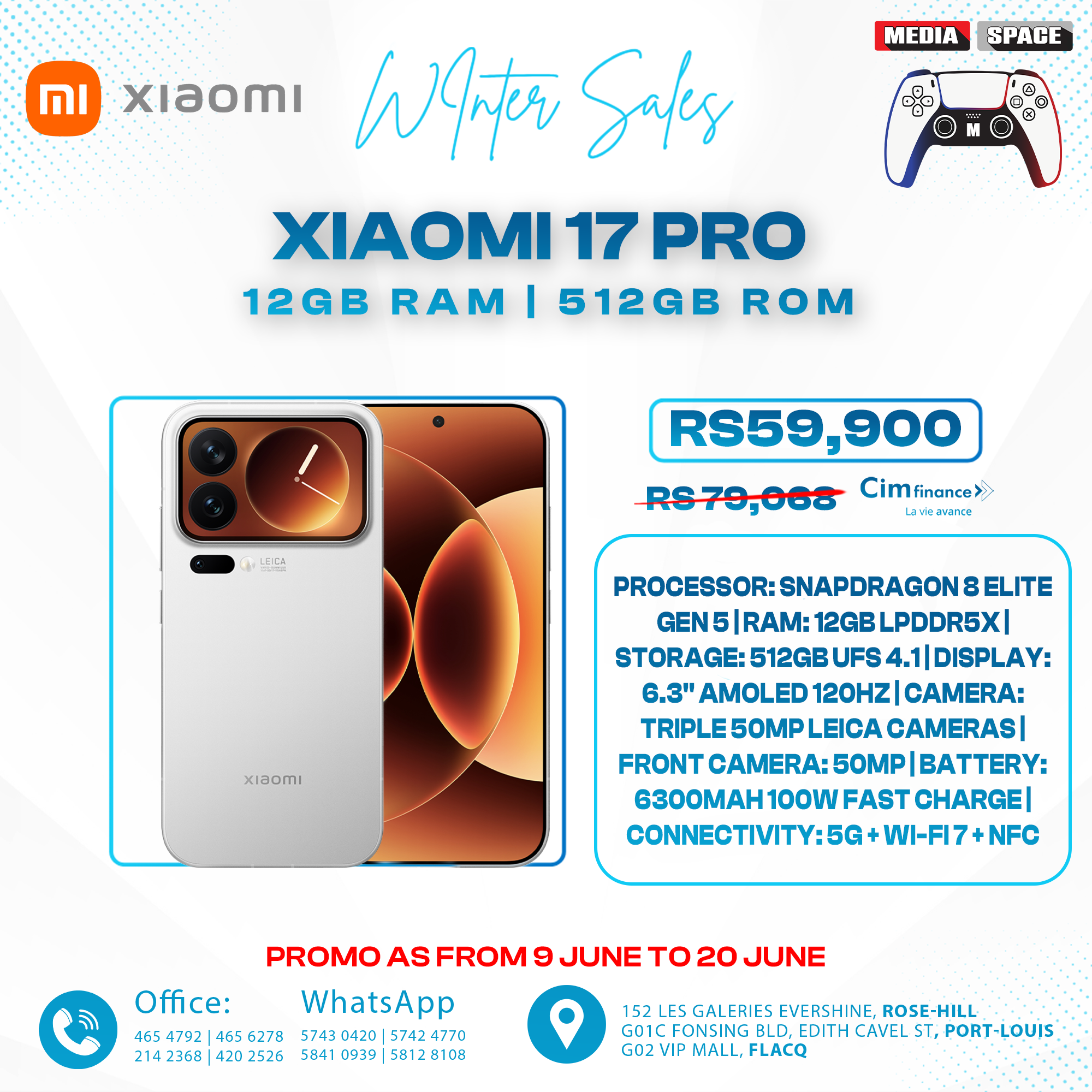 Xiaomi 17 Pro 12GB/ 512GB
