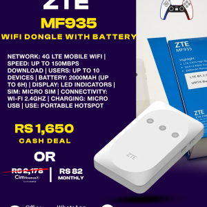 ZTE MF935 4G LTE Cat4 Mobile WiFi Hotspot