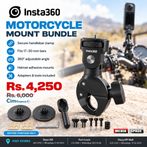Insta Motorcycle Mount Bundle