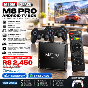 M8 Pro Mini Game TV Box 4K HD 10000 Retro Games H313 Android 12 WiFi Video Game Console Dual System Media Player With Joystick
