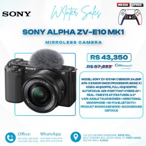 Sony Alpha ZV-E10 zve10 E-Mount Mirrorless Camera Vlog Camera Digital Compact Camera With 16-50mm Lens Professional E10 In Stock