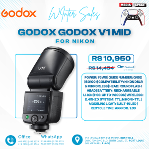 Godox V1 MID Flash for NIKKON