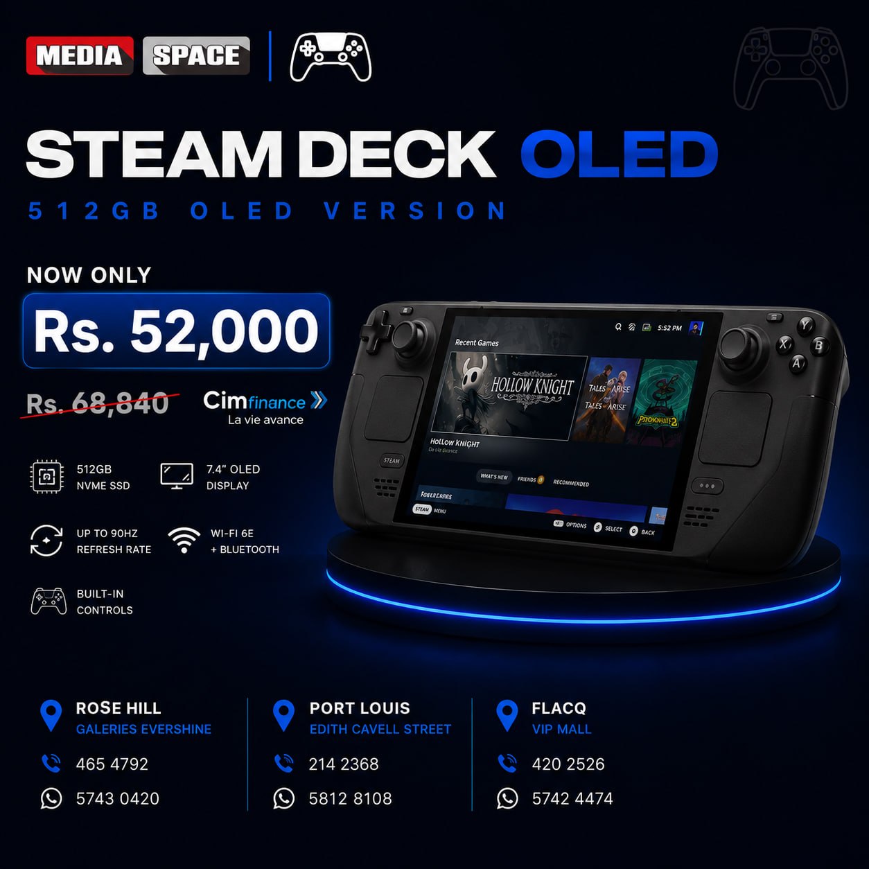 Steam Deck Oled 512GB