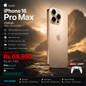 Apple iPhone 16 Pro Max 256 GB: 5G Mobile phone with Apple Intelligence, Camera Control, A18 Pro Chip and a Huge Leap in Battery Life. Works with AirPods